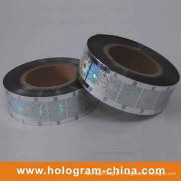 Silver Security Laser Holographic Hot Stamping Foil